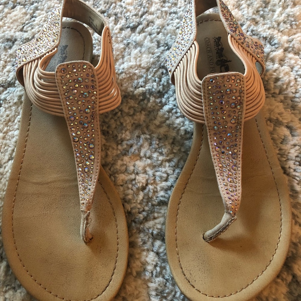 Bedazzled Sandals